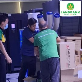 Landbank purchased the heavy 3.3 tonnage of Airrex aircon for the bank’s server use